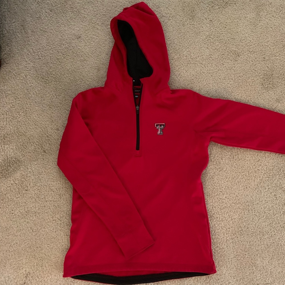 Quarter zip Texas Tech pullover